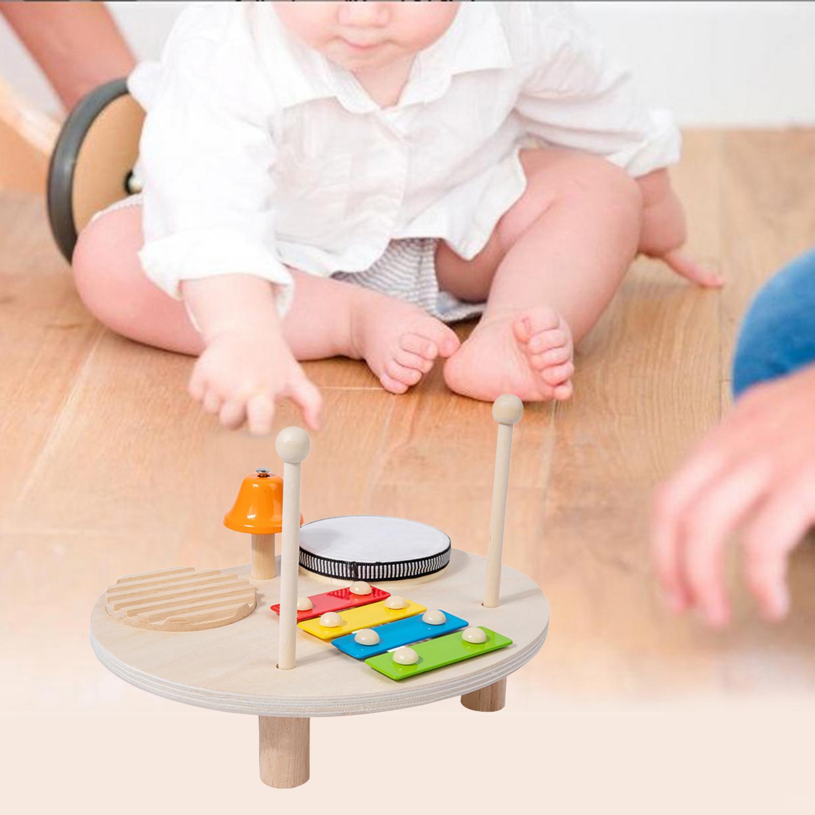 Kids Toys Xylophone - Детский ударный инструмент: деревянный ксилофон, музыкальная