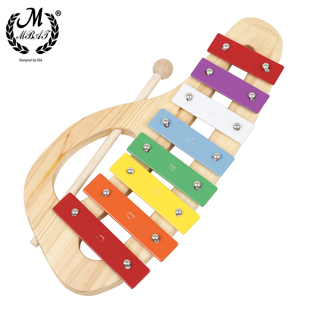 Kids Toys Xylophone - Ксилофон M MBAT 8-Note с пластиковым