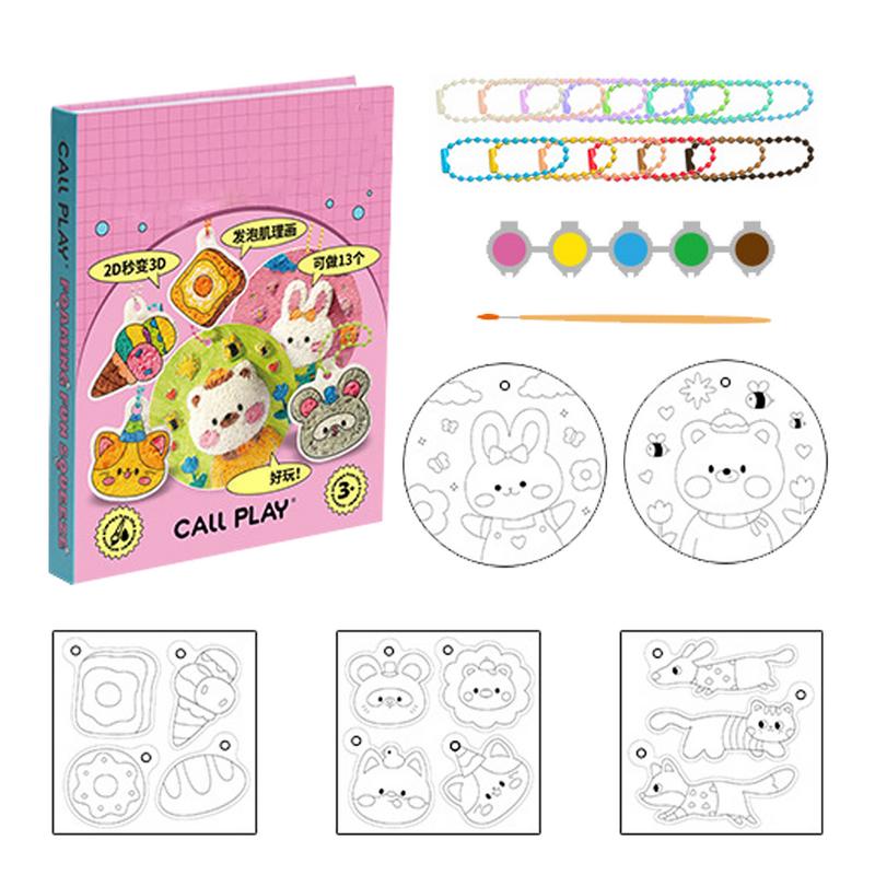 Kid Toys And Craft - Поделки из пенопласта для детей, 3D-эффект,