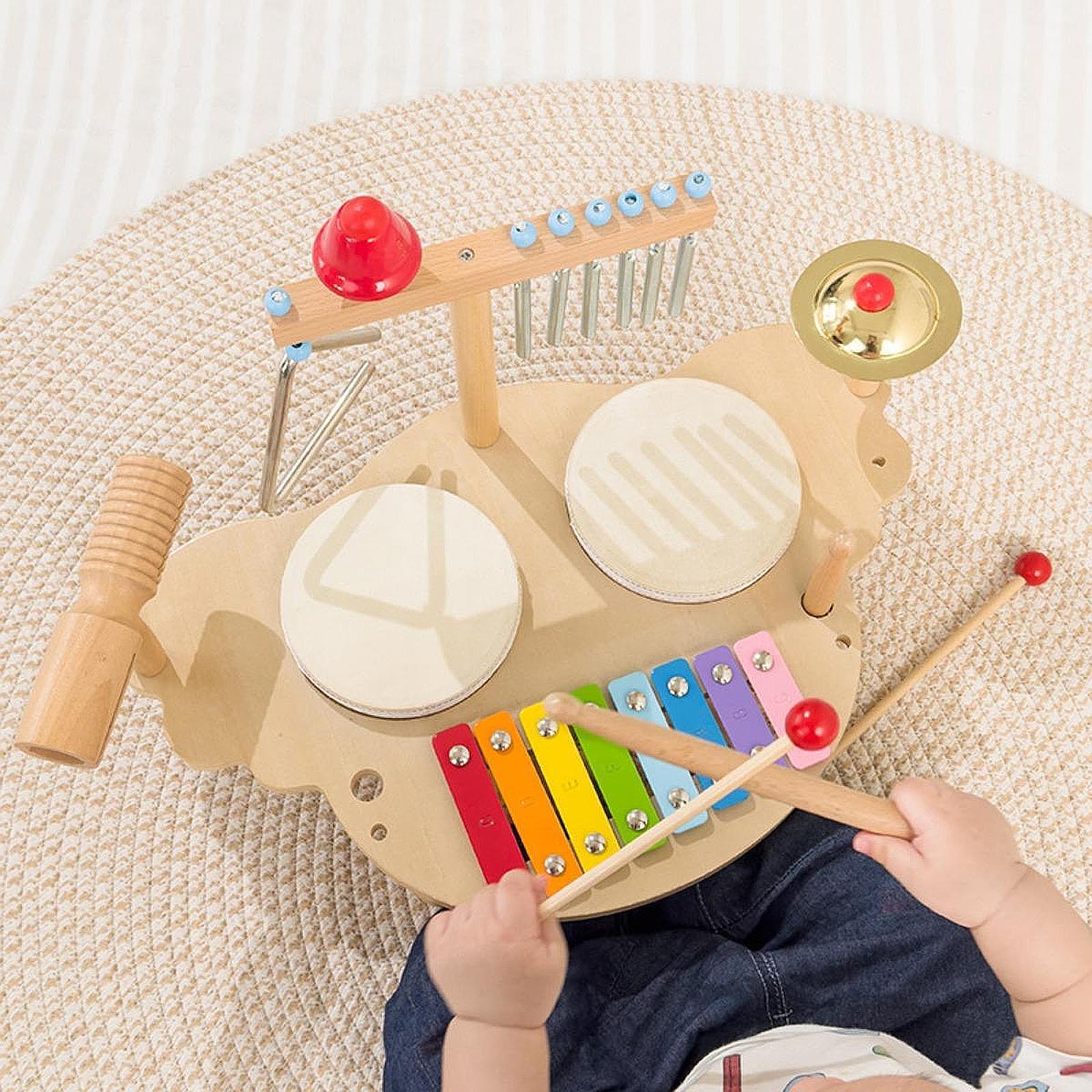 Деревянные музыкальные инструм – обзор и цена Kids Toys Xylophone