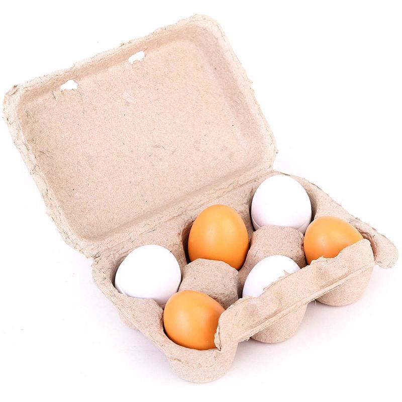 6 шт., кухонный деревянный наб – обзор и цена Kids Toys Play Egg