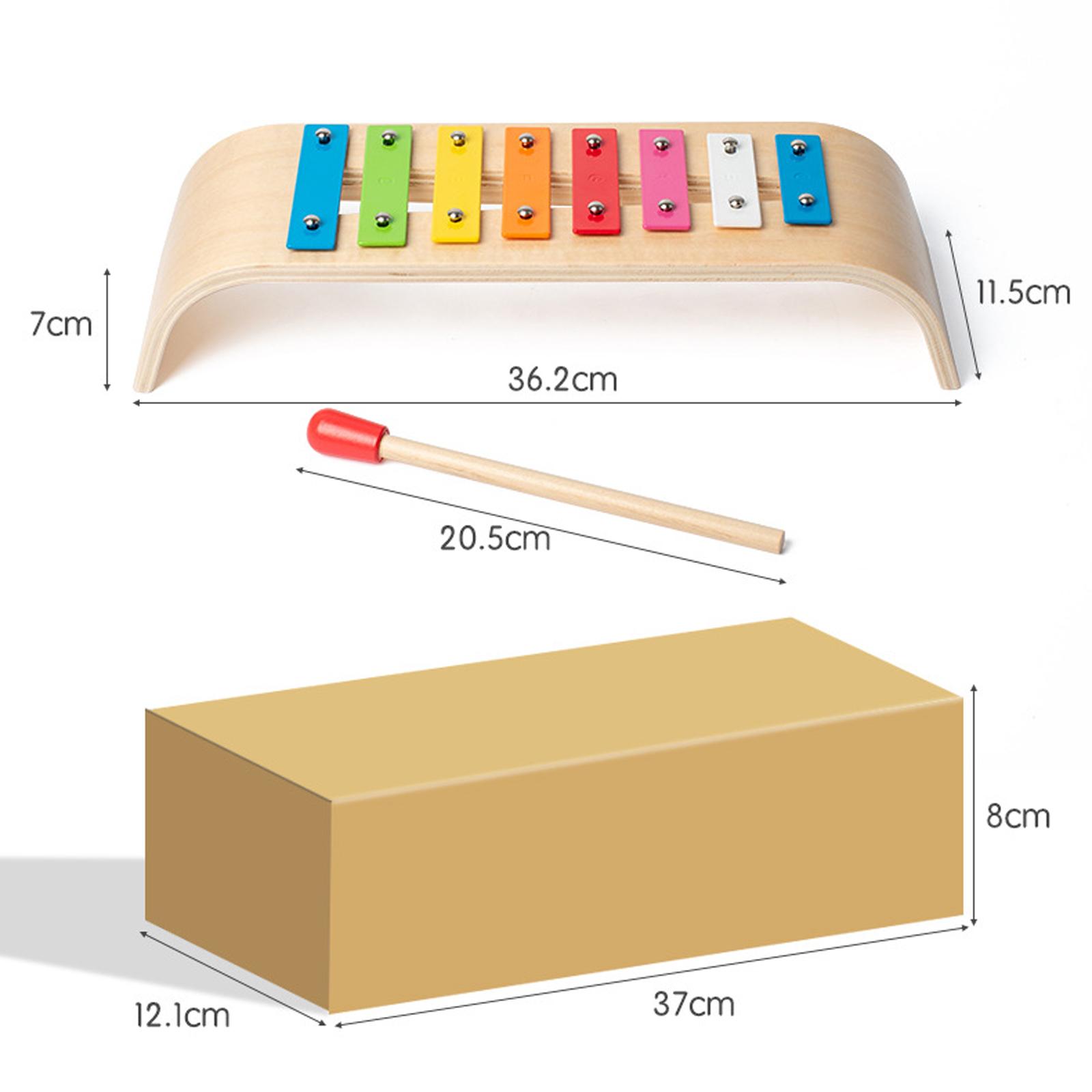 Ксилофон с 8 клавишами, развив – обзор и цена Kids Toys Xylophone