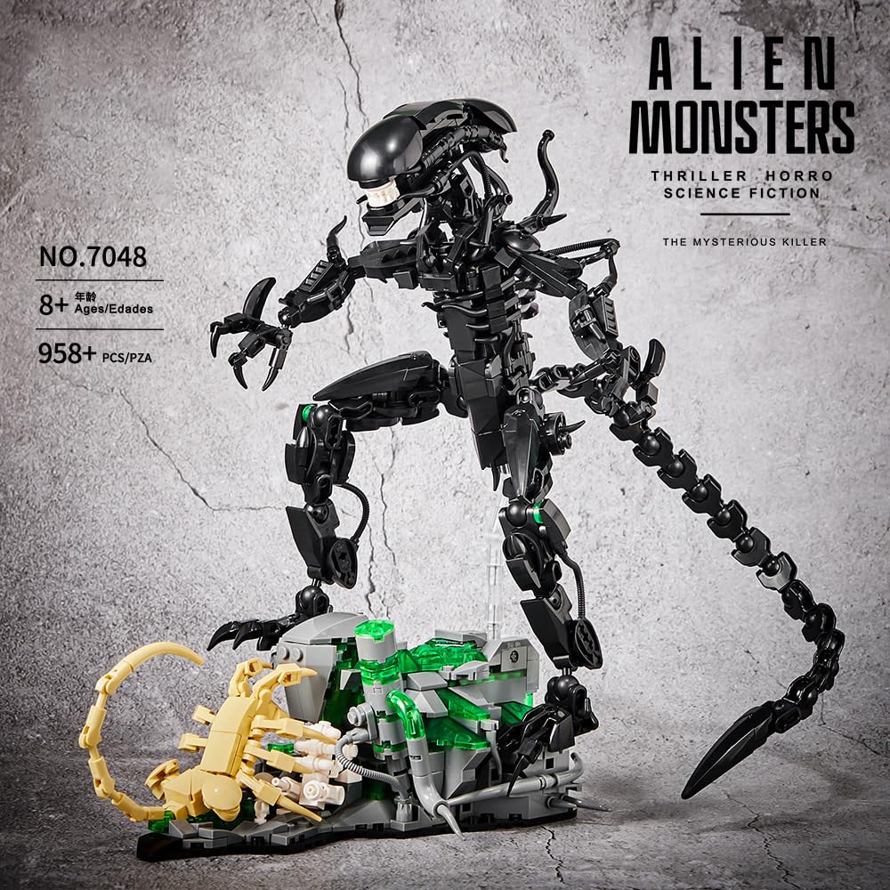 958 шт., набор строительных бл – обзор и цена Xenomorph Kids Toys