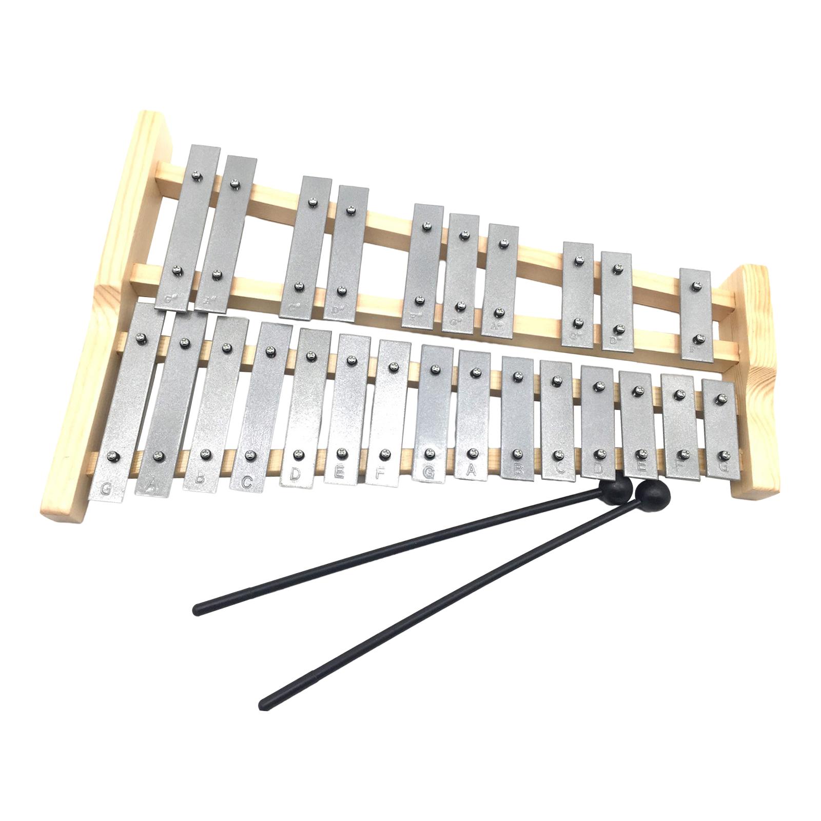 25-нотный металлический ксилоф – обзор и цена Kids Toys Xylophone
