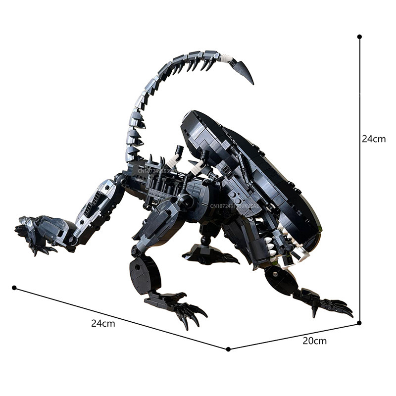 Конструктор MOC alipered монст – обзор и цена Xenomorph Kids Toys